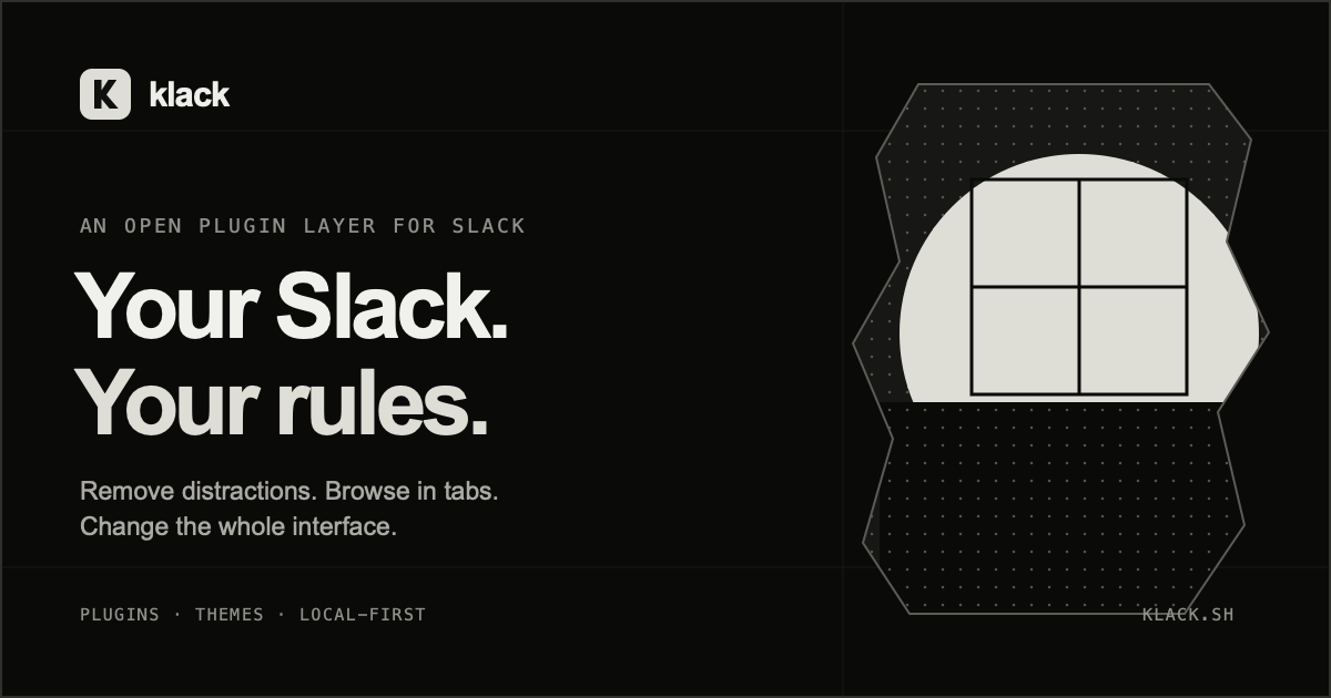 www.klack.sh image